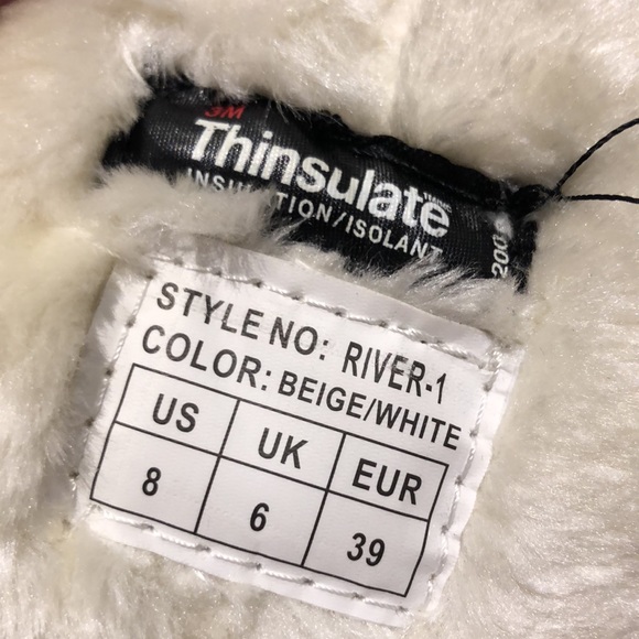 Beautiful color waterproof snow boots new Size 8 - Picture 9 of 10